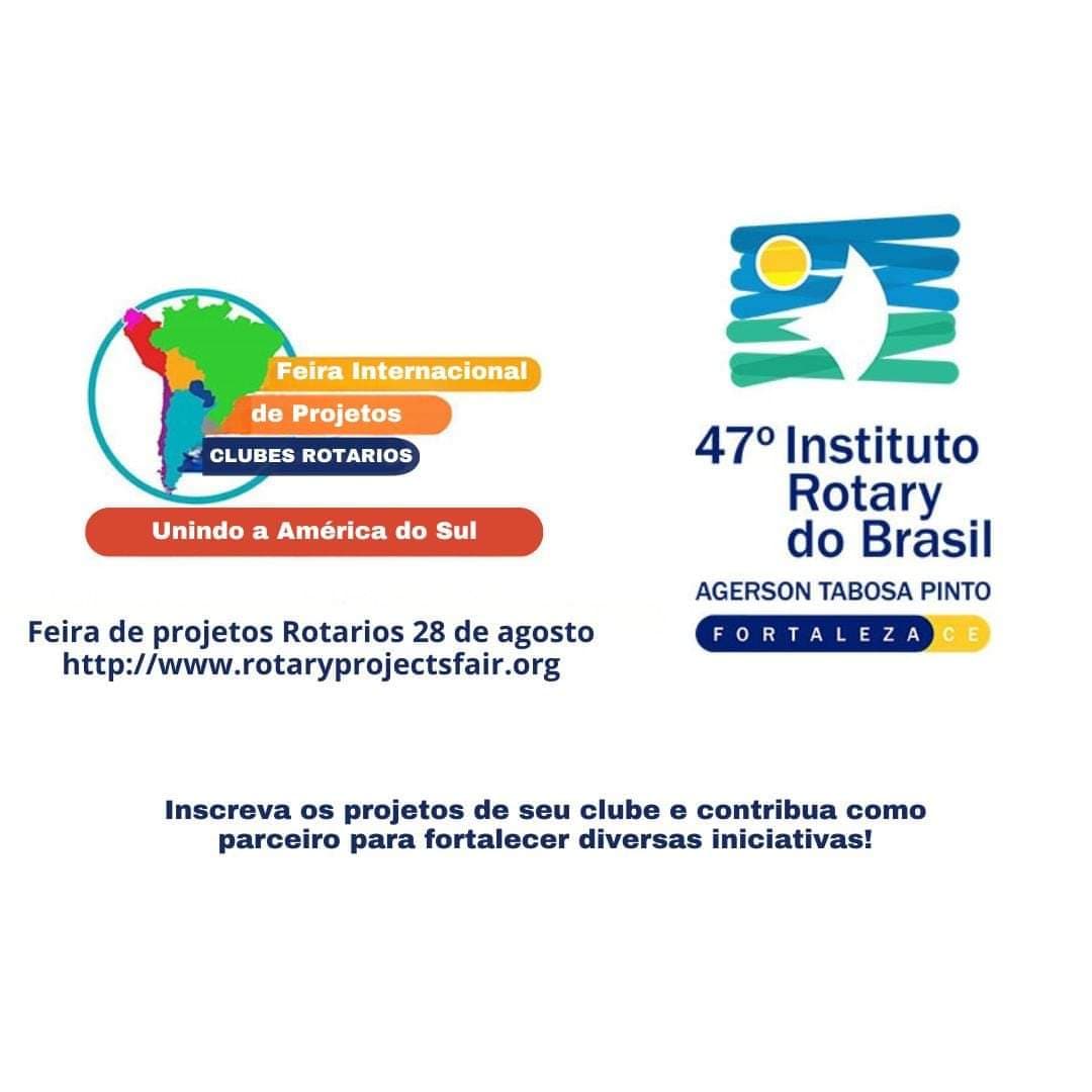 FEIRA INTERNACIONAL DE PROJETOS - 28 e 29/08/2024

A Feira Internacional de Projetos Rotary acontece...