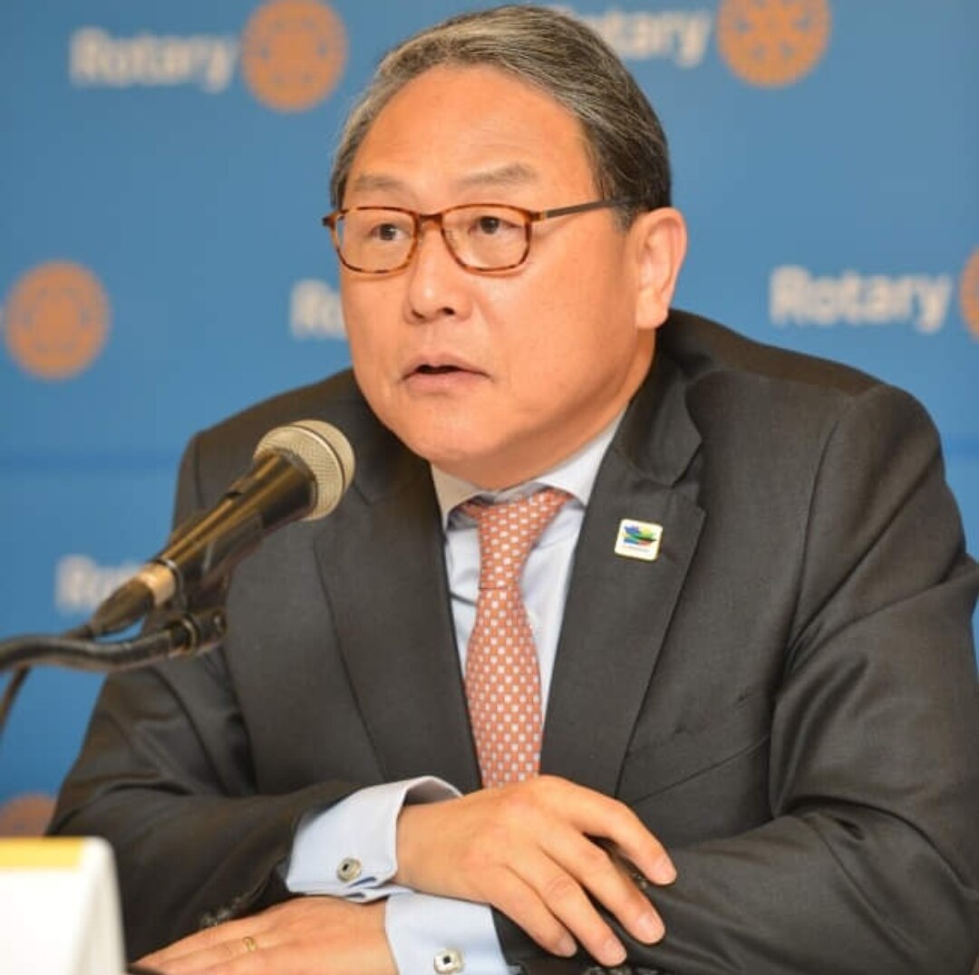 Sangkoo Yun é selecionado para servir como presidente do Rotary International em 2026-27! 

Sangkoo ...
