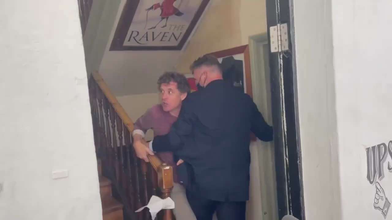 Prime minister of the UK gets kicked out of a pub..... They hate him everywhere