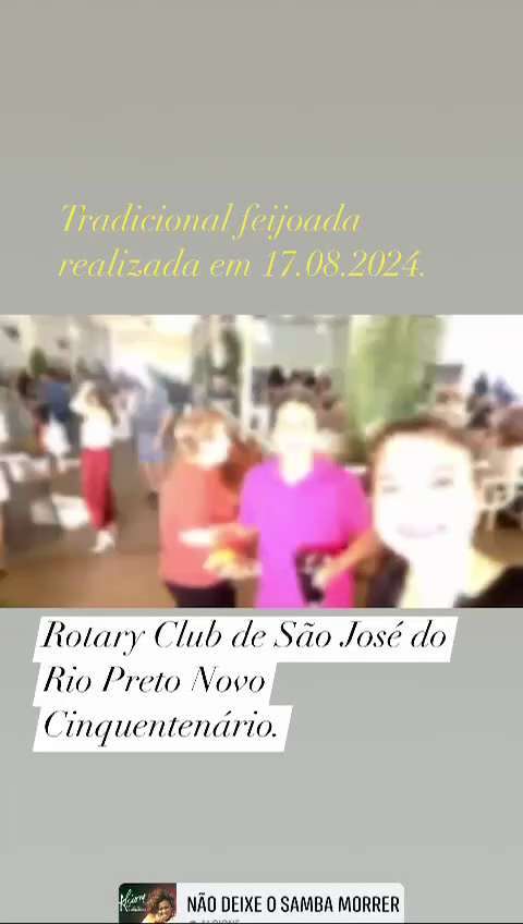 Ocorreu neste sábado, 17 de agosto, a Feijoada (Tradicional, Light e Vegetariana)  do  Rotary Club d...