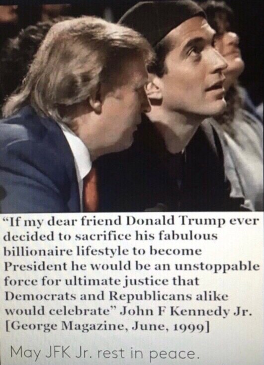 JOHN F KENNEDY JR In June 1999
