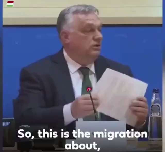 💥💥💥
Hungarian Prime Minister Viktor Orban reveals who is behind the mass immigration invasion of ...