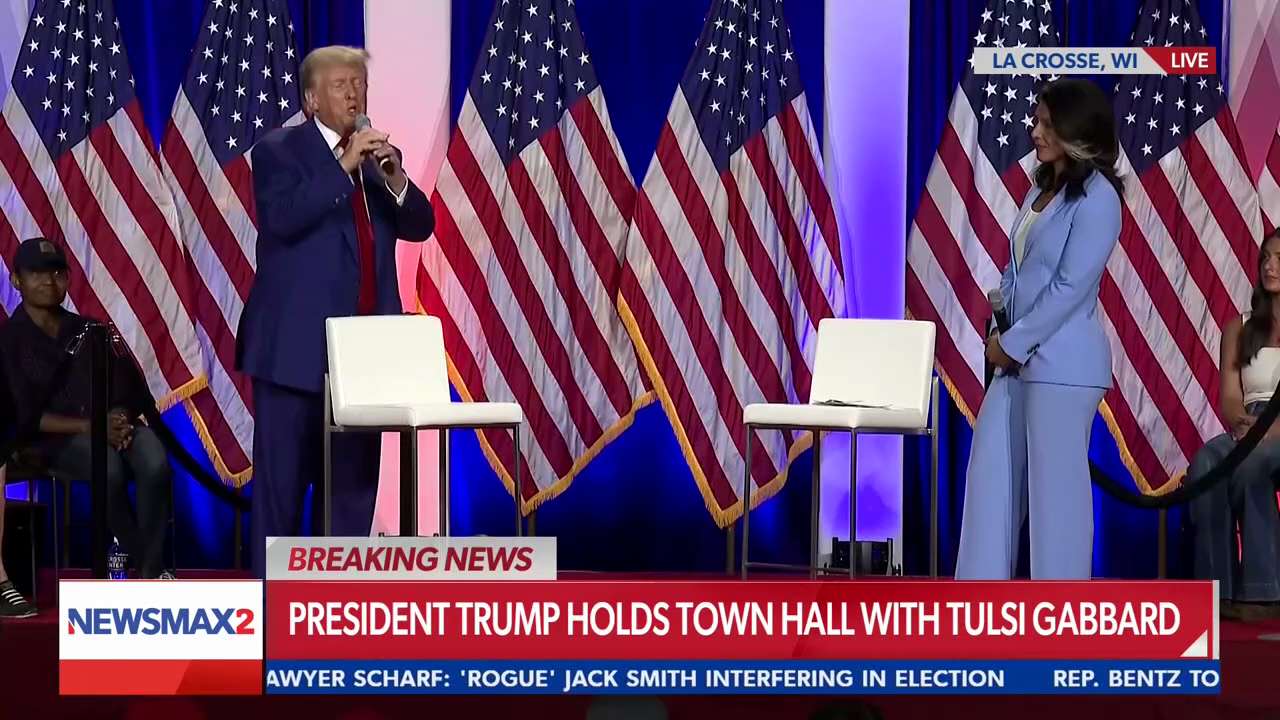 Trump on Kamala Harris' candidacy: "We skipped socialism — we went to communism."

"This woman has t...