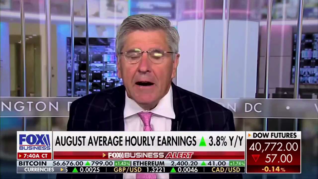 ECONOMIST STEPHEN MOORE: "WHAT IS WRONG WITH THE ECONOMY IS, WE'RE RUNNING A $2 TRILLION DEFICIT... ...