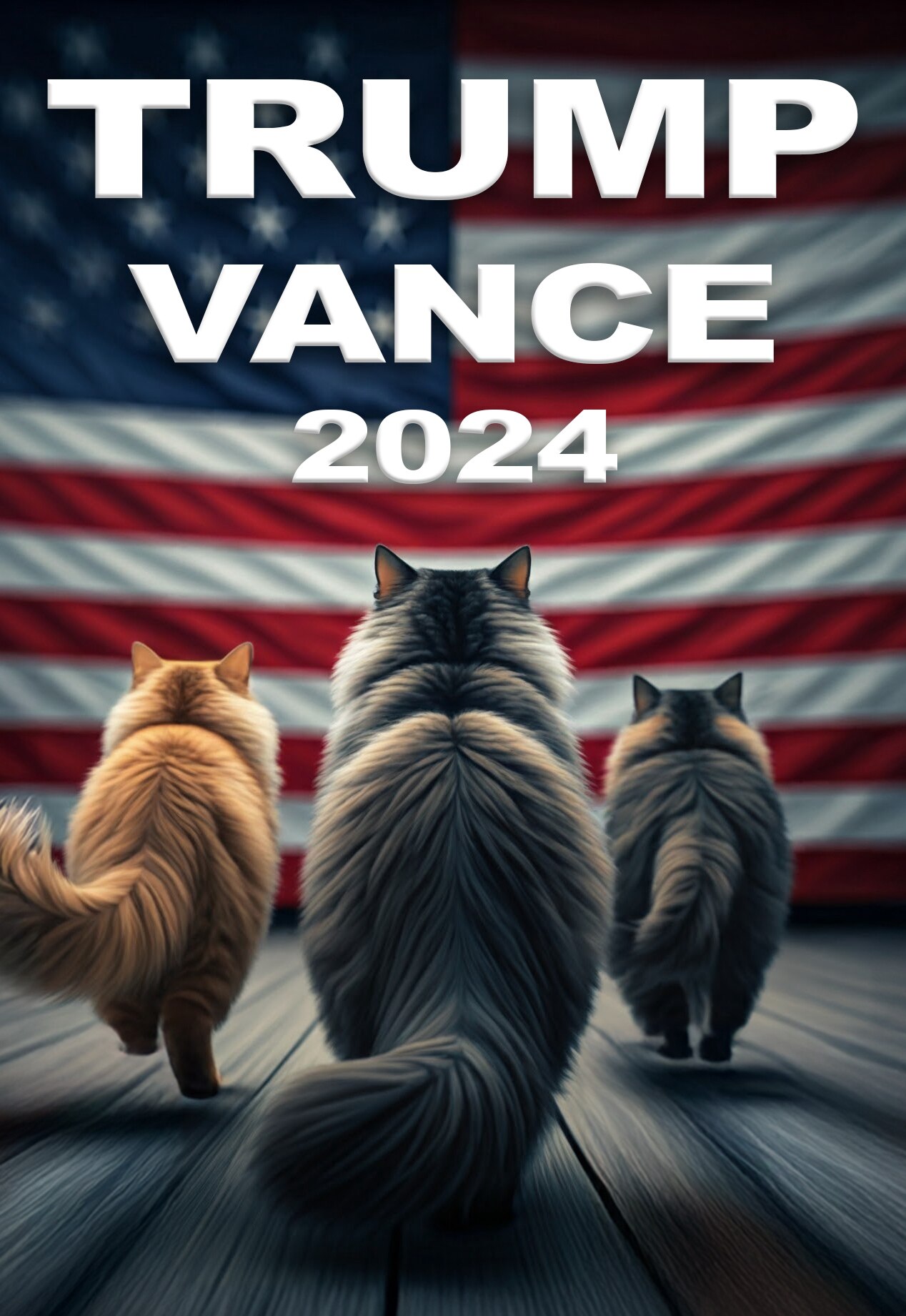 Cats for Trump / Vance! Please share!