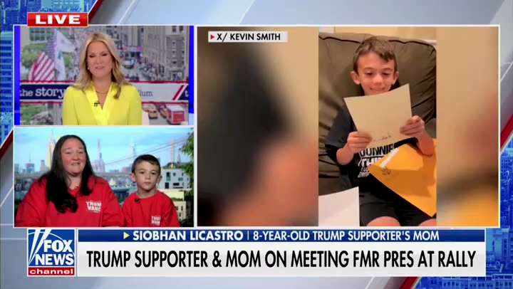 Little Liam Licastro talks about meeting President Trump and his GREAT gift! 
