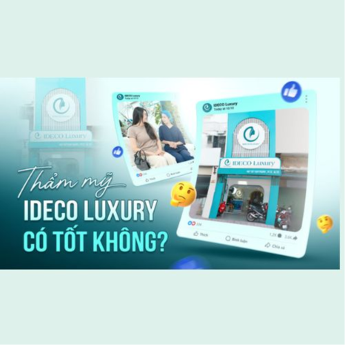 Phòng Khám IDECO LUXURY
Thông tin liên hệ:
Email: social.idecoluxury@gmail.com
SĐT: 0859453846
#IDECOLuxury