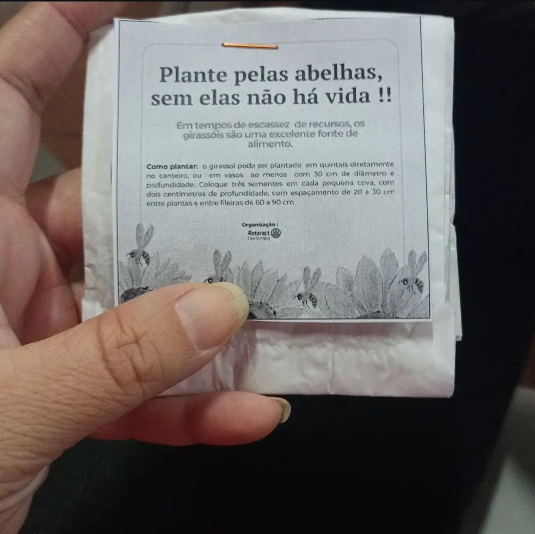 Texto do Rotaract Club de Colina e da FlorAbelha3:

Hoje damos início a uma parte do nosso projeto '...