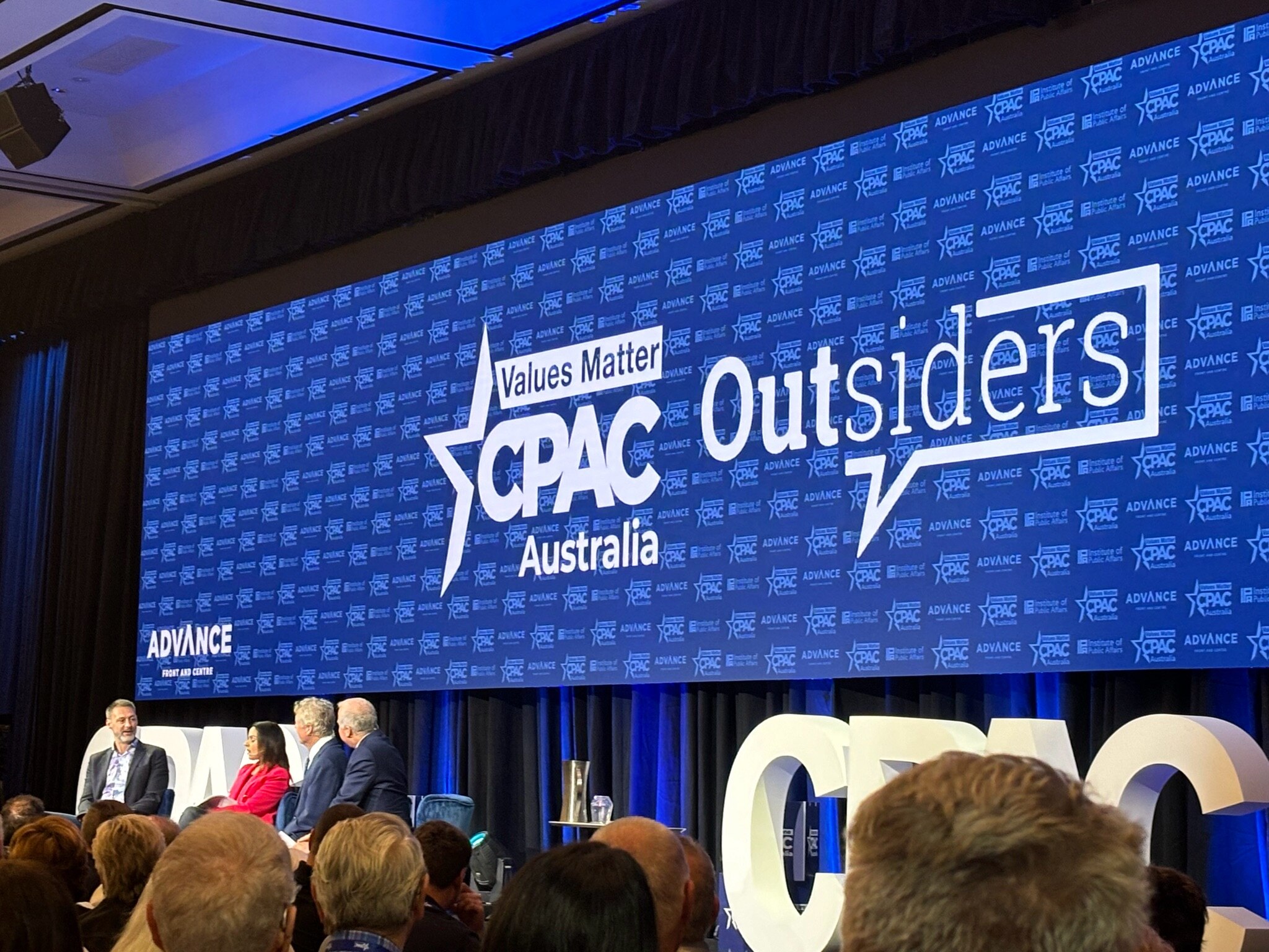@LeoKearse on #outsiders show live at #CPACbrisbane