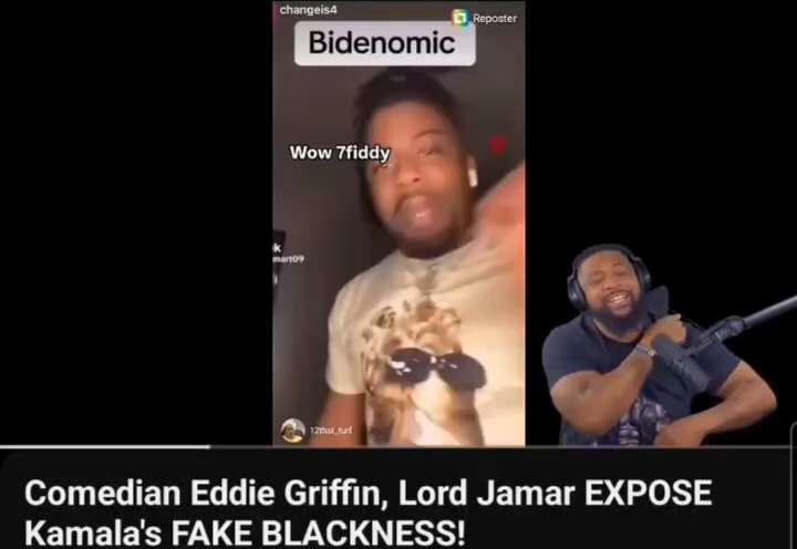 WiseEnough on GETTR : Eddie Griffin Goes Off On Kamala Harris