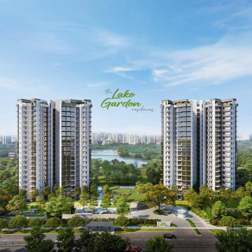 The Lake Garden Residences is located at Yuan Ching Road, Lakeside estate in District 22 of Singapore. It is near to 3 MRT stations namely Lakeside MRT station.