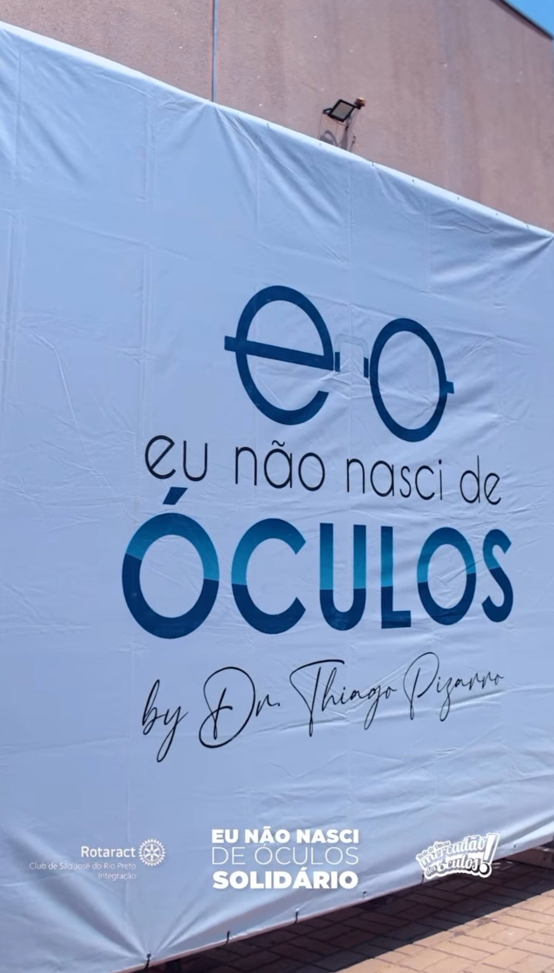 Texto de eunaonasci.deoculos e do Rotaract Club de São José do Rio Preto - Integração:

Em celebraçã...