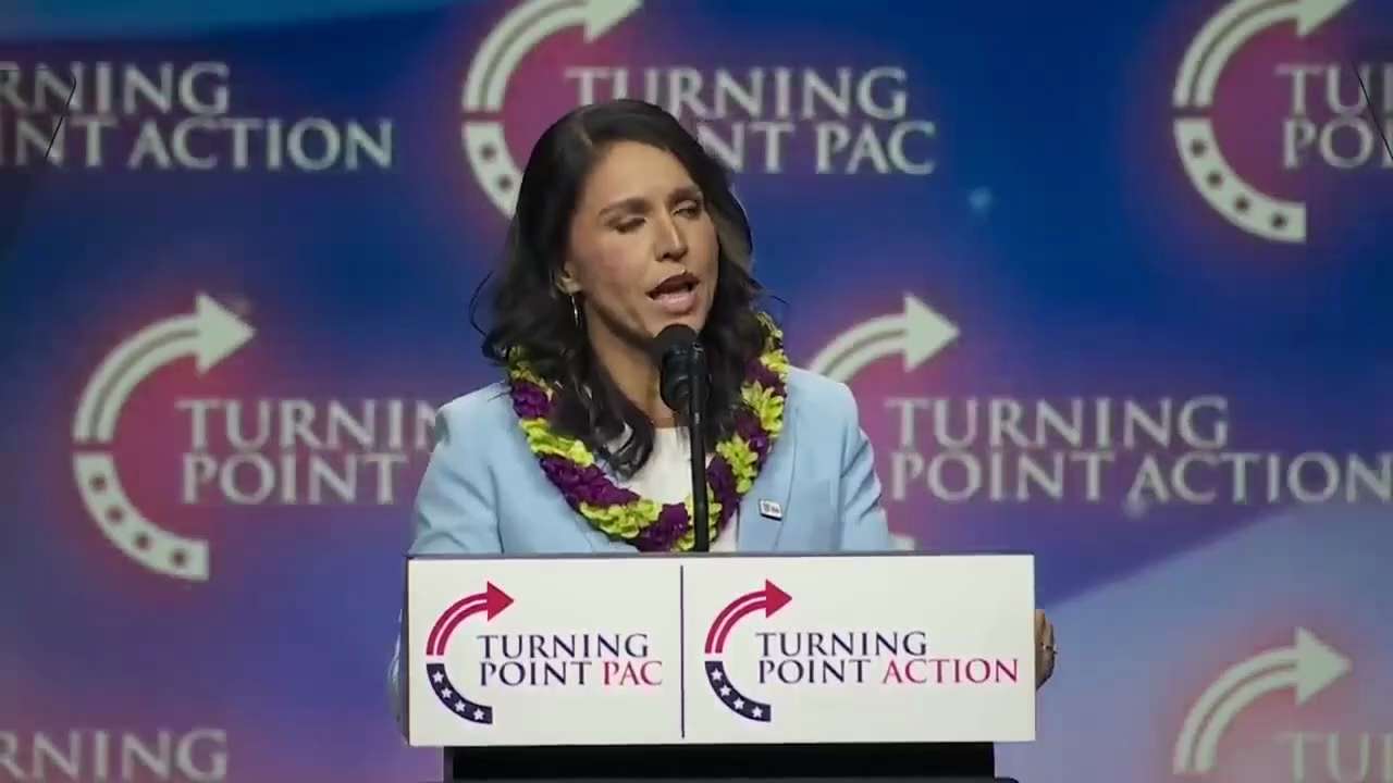 TULSI GABBARD: “We've seen some of the most egregious and brazen abuses of power coming from the Har...