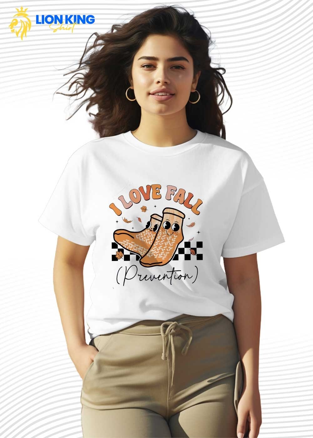 The I Love Fall Prevention Shirt is the perfect option if you are looking for a unique and thoughtfu...