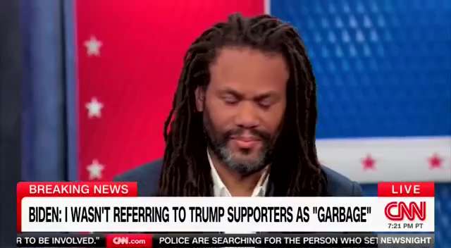CNN: [Joe Biden] may have done some pretty significant harm to the Harris Campaign" when he called Trump supporters “garbage.”