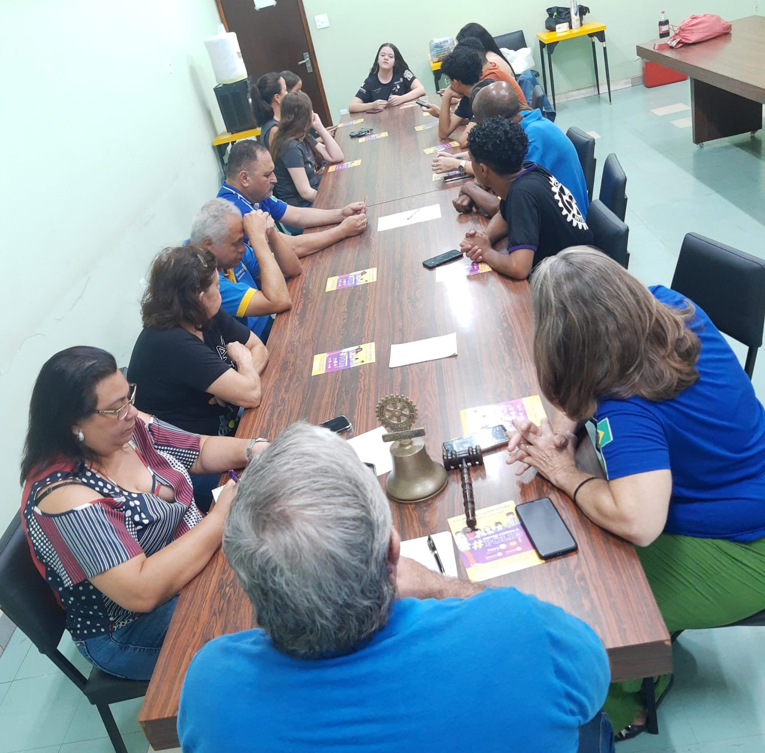 Rotary Club de Barretos Realiza a 12ª Reunião Ordinária com a presença de interactianos, rotaractian...