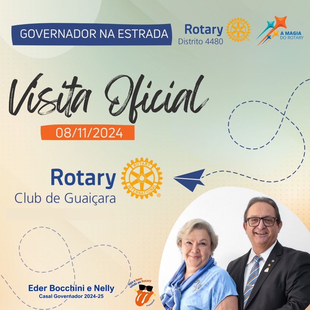 Nosso Casal Gov. Eder e Nelly Bocchini pegarão a estrada nos próximos dias para conhecer os clubes, ...