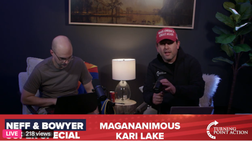 Kari Lake Watch Party with Tyler Bowyer and Blake Neff