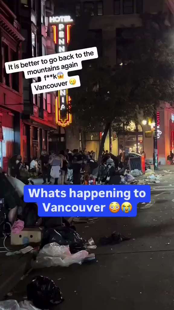 🇨🇦 Vancouver used to be such a beautiful city before all the "cultural enrichment." 🤨

Once again, import the third-world, become the third world.