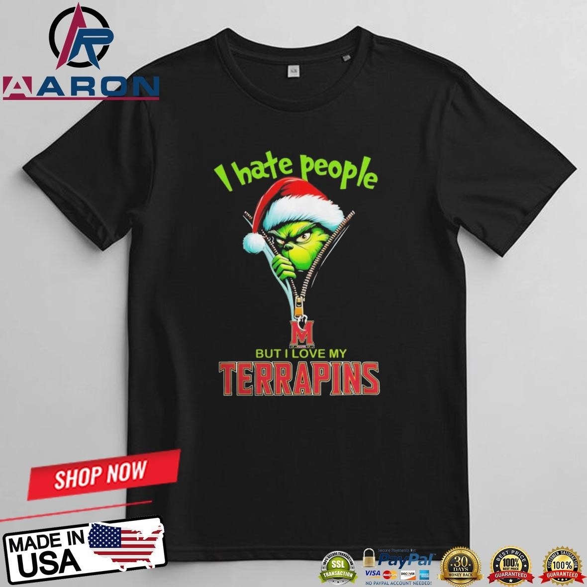 Grinch Santa Hat I Hate People But I Love My Maryland Terrapins Christmas Logo T-Shirts

Buy this : https://aaronshirt.com/product/grinch-santa-hat-i-hate-people-but-i-love-my-maryland-terrapins-christmas-logo-t-shirts/
Home: https://aaronshirt.com/
More: https://bsky.app/profile/aaronshirt.bsky.social/post/3lbm6afwj4s2t
