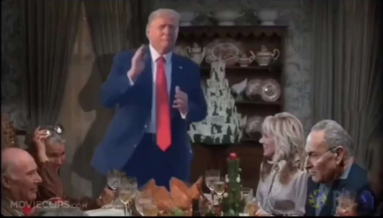 WiseEnough on GETTR : Trump roasts Dems


With ‘Christmas Vacation’ turkey parody video on Thanksgiving