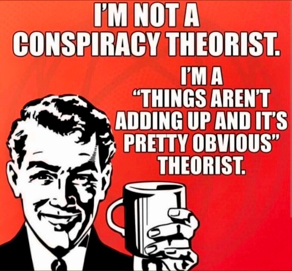 So many of us are “Pretty Obvious Theorists” these days!