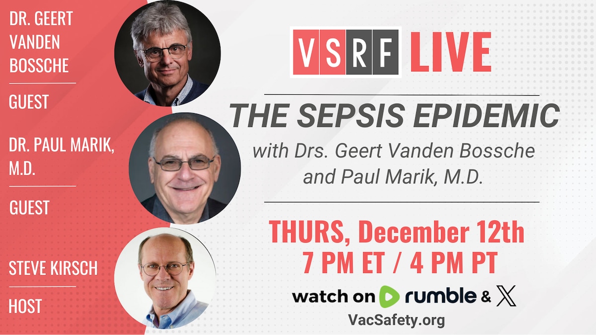 This week on VSRF LIVE we will host a very special program on the sky-rocking number of #sepsis case...