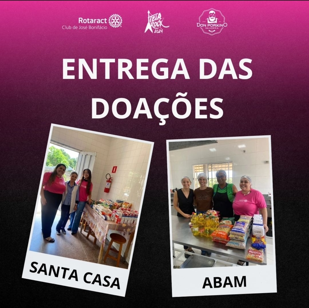 Texto do Rotaract Club de José Bonifácio:

Agradecimento Especial a Todos os Participantes!

Nosso e...