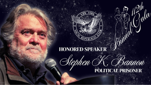LIVE: NYYRC 112th Annual Gala Ft. Steve Bannon