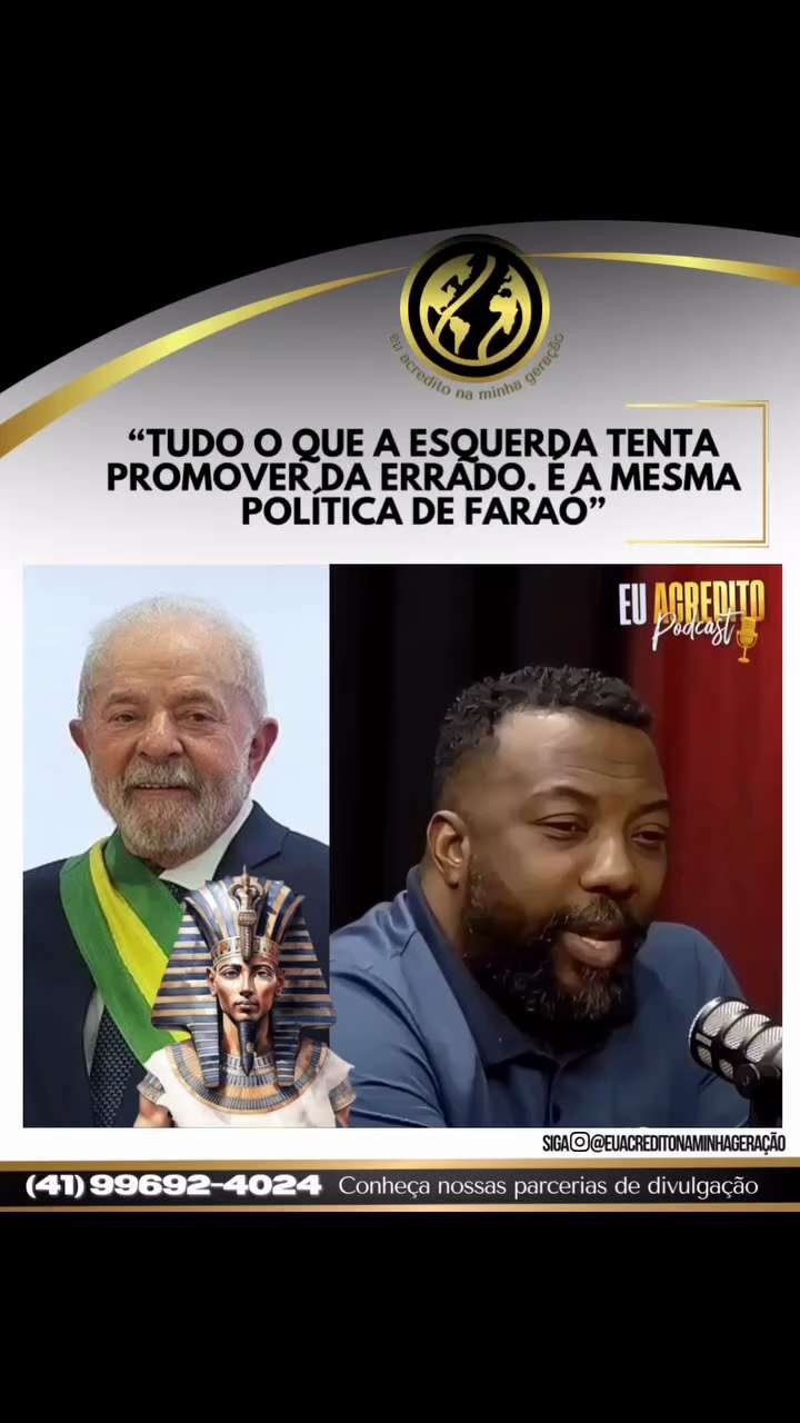 Tudo que a #esquerda tenta promover dá ruim!
É a mesma #política de #Faraó:

- Te dão #MILGALHAS e t...