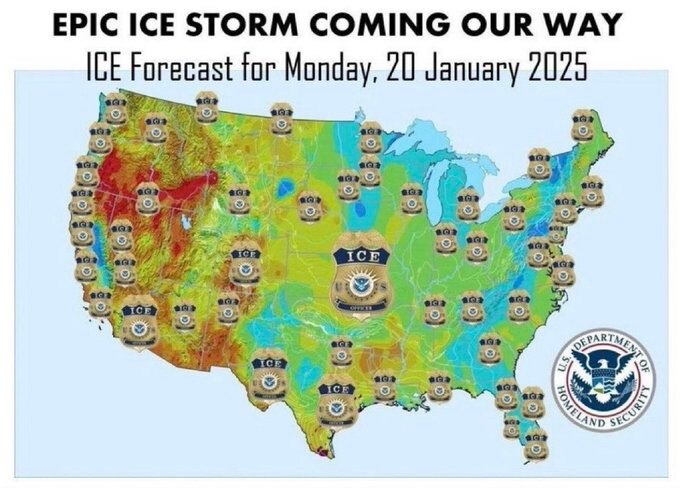 Weather Alert, weather alert! Ice Storm Is here!
