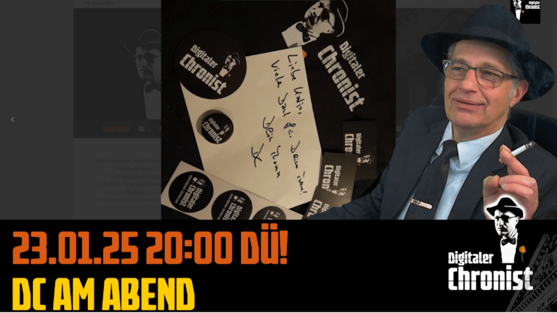 Aufzeichnung vom 23.01.25 DC am Abend