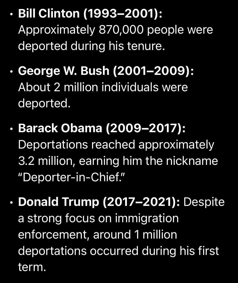 So why are Dems so upset with Trump when Obama deported the most illegals on record?