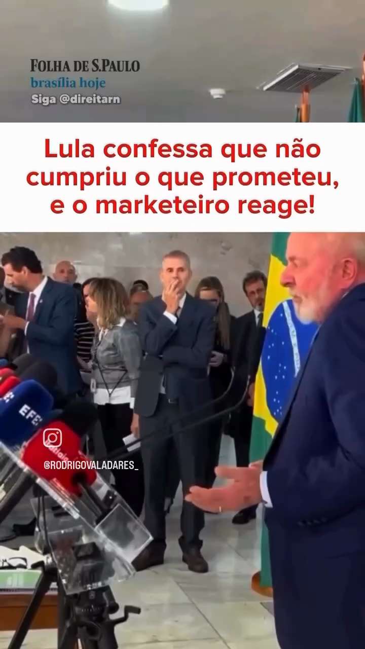 O marketeiro deve estar pensando... como eu conserto o que o 🦑acabou de dizer... foi a mais pura ve...