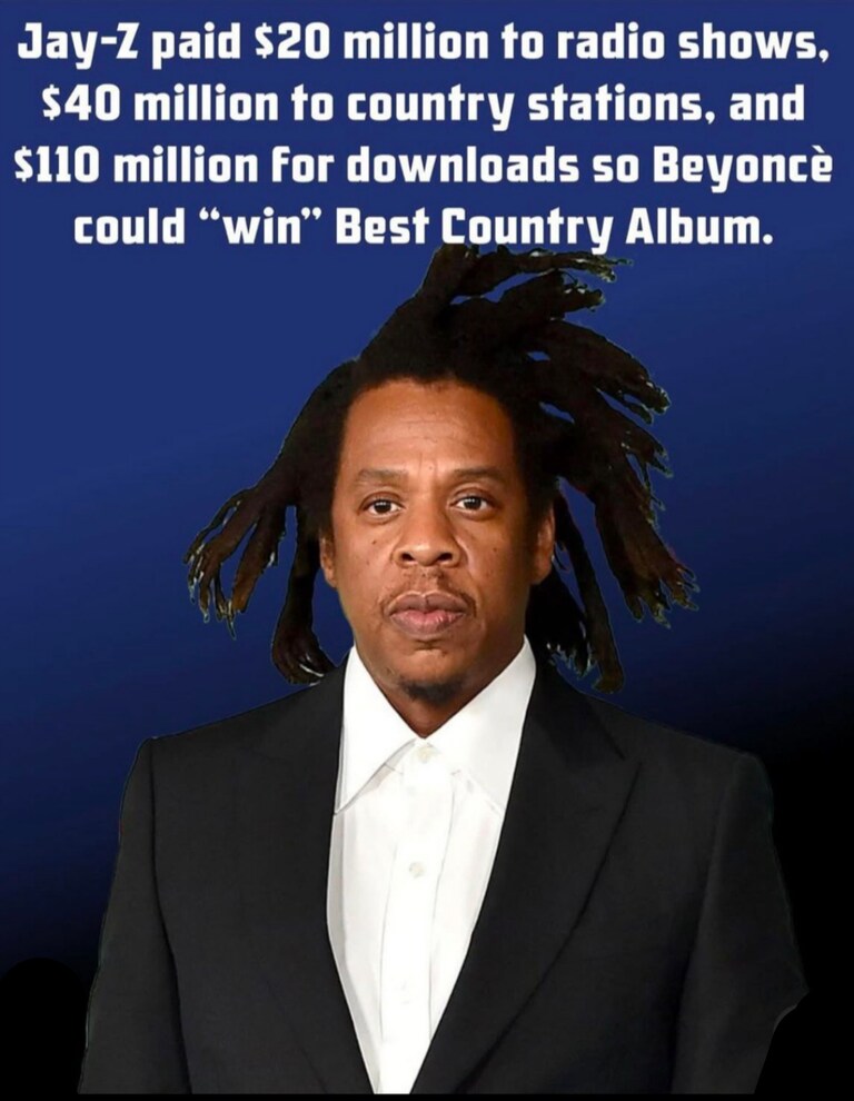 Of course..33 Grammys..🤔 

