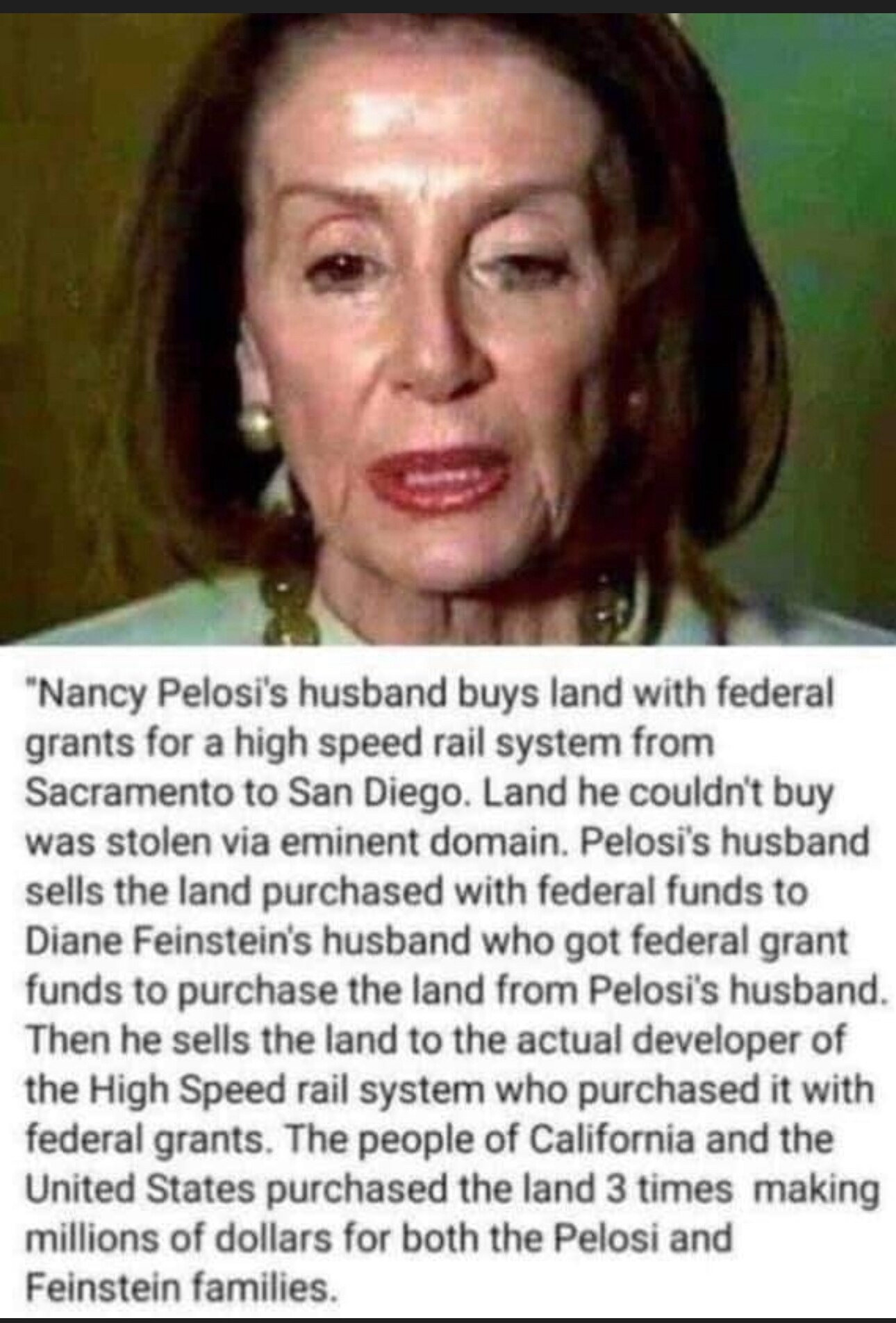 ONE LAST TIME PEOPLE, 
Only “WE THE PEOPLE,” patriotic citizens can do anything about this. POLITICI...