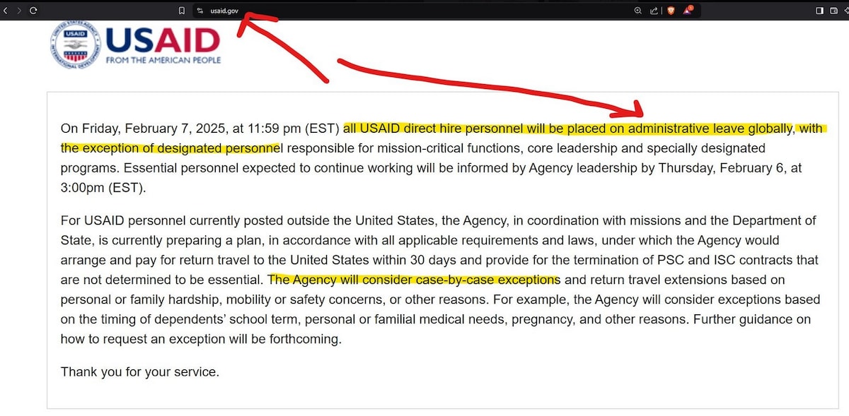 THANK YOU #MikeBenz

@MikeBenzCyber

#USAID #FRAUD 
The good news is your website is back up. The ba...