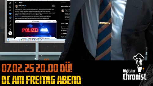 Aufzeichnung vom 07.02.25 DC am Freitag Abend