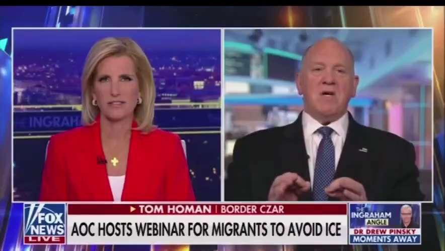 Border czar Tom Homan has officially filed a criminal complaint with U.S. Attorney General Pam Bondi...