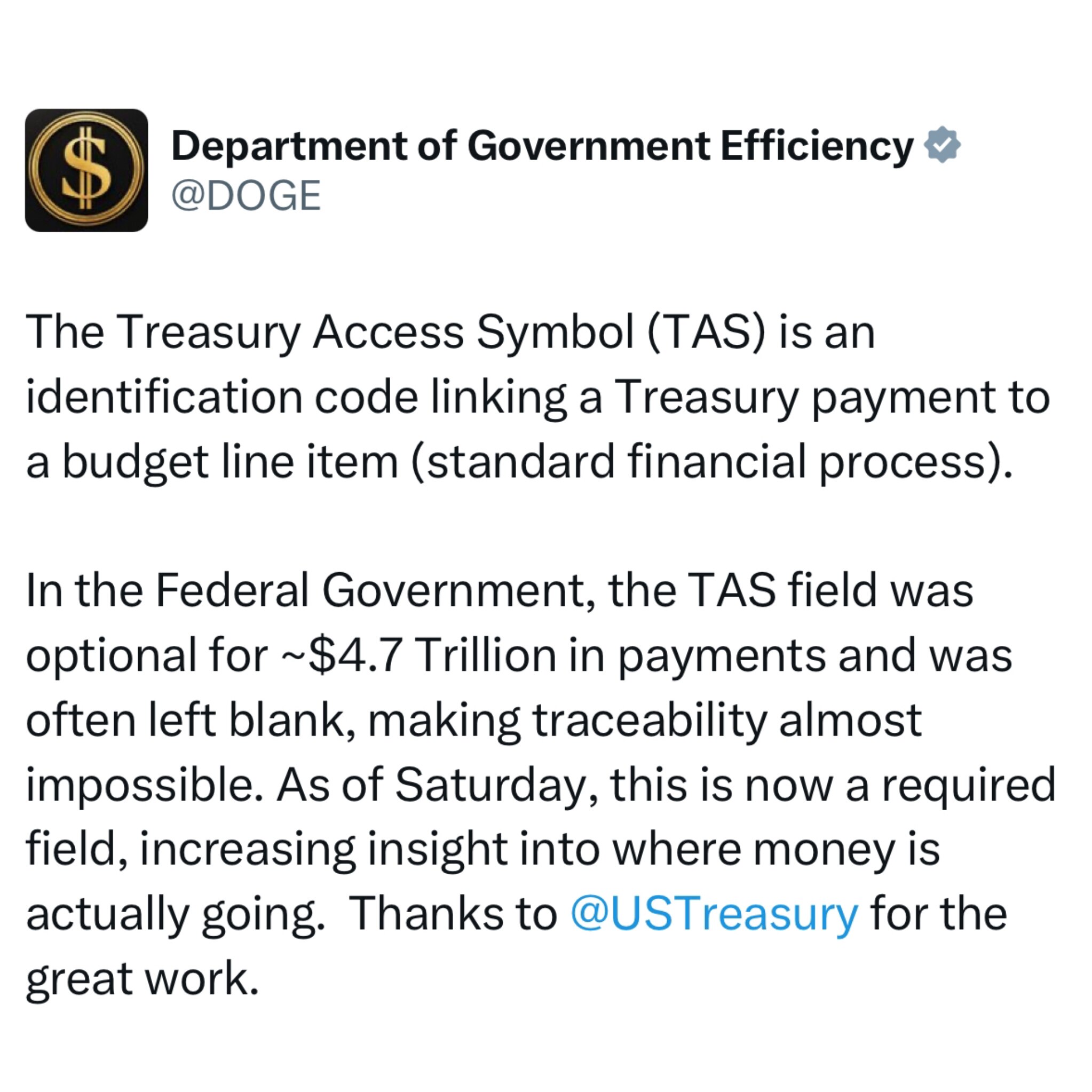 $4.7 TRILLION in untraceable payments!!!!!

That’s 4.7 trillion reasons that make it hard to believe...