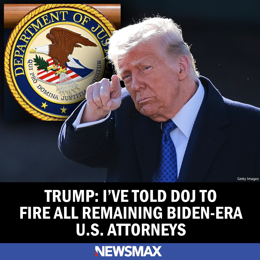 President Trump said he's instructed the Justice Department to terminate all remaining Biden-era U.S...