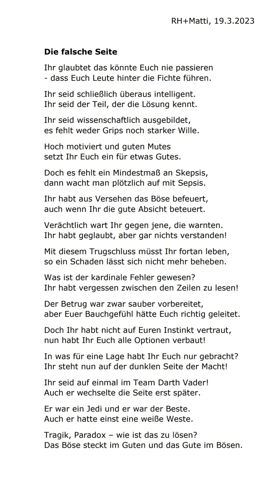 @reitschuster Sehr gutes Thema, im Grunde das Wichtigste überhaupt. Ich habe mich 2022/23 genau das Gleiche gefrag...