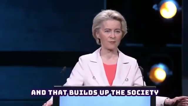 Von der Leyen mit einer mir bisher unbekannten dystopischen und totalitären Rede beim Copenhagen Dem...