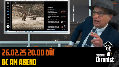 Aufzeichnung vom 26.02.25 DC am Abend