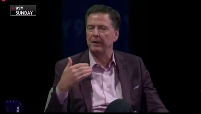 Beyond Comey making me sick to my stomach, especially when I first saw this, the audience laughing a...