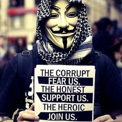ANONYMOUS 
#Opwaketheflockup 
Media/News Company 
Anti-Corrupt Gov't 
Campaign Since 2015
Bluesky/TikTok/Getter/X
Facebo...