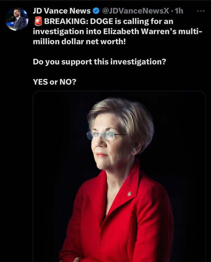 She Is Already Being Looked At For Getting Donations For The Fire Victims In Southern California ,And Using Those Donations For ACT BLUE To Elect Democrats