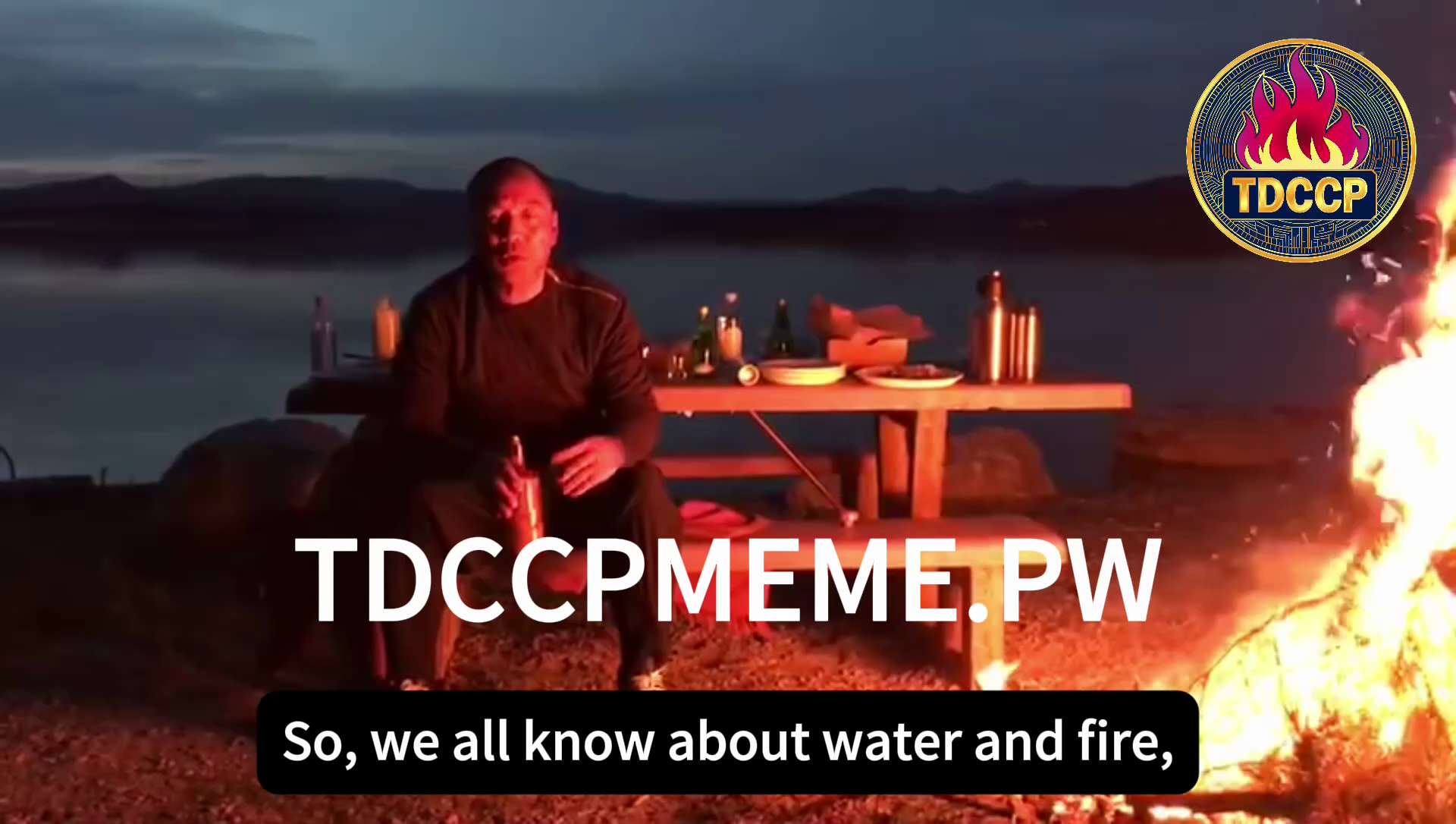 "JUST LIKE THIS FIRE, IF WE CAN HARNESS ITS POWER, IT CAN BURN THROUGH EVERYTHING, DESTROY EVERYTHIN...