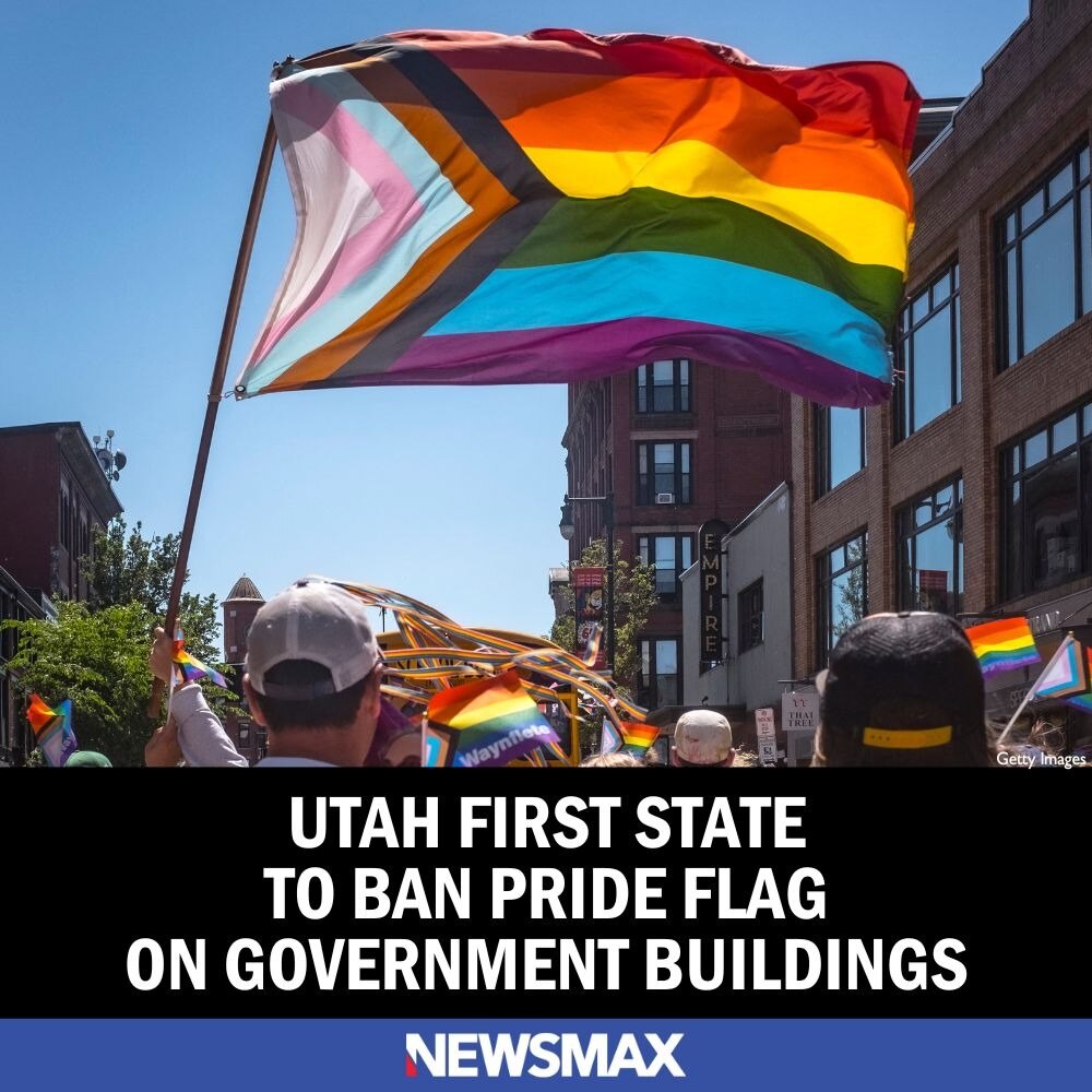 Utah became the first state to officially ban the LGBTQ pride flag and other flags at all government...