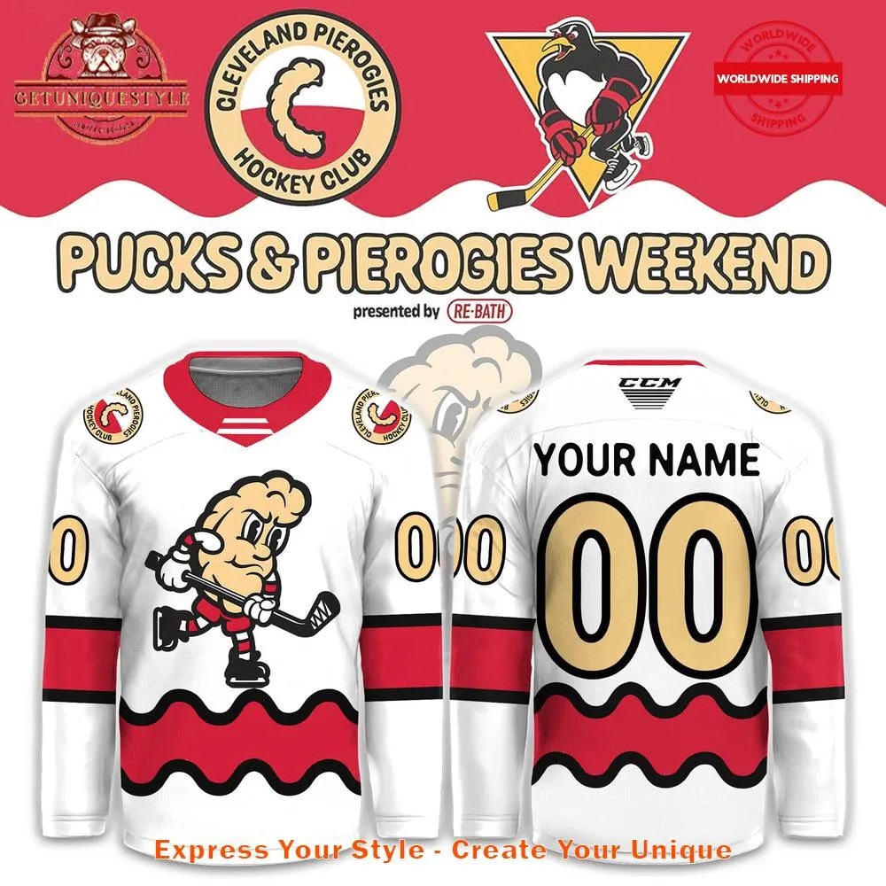 Cleveland Monsters Puck And Pierogies Limited Edition Hockey Jersey


Celebrate Cleveland Culture wi...